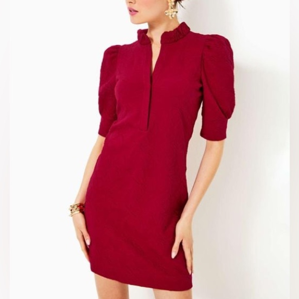 NWT Lilly Pulitzer Elsey Elbow Sleeve Dress